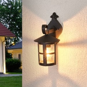 Bertil romantisk udendørs væglampe