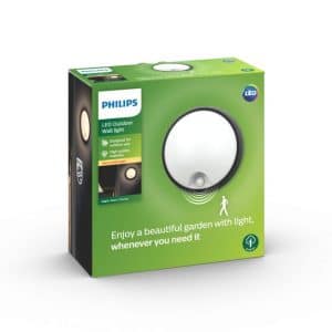 Philips myGarden EAGLE Væg Lanterne IR LED Sort 1X3.5W - - 8718696125953