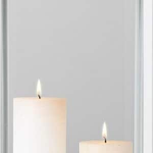 Pure Nordic, Lanterne, Jern, glas by Cozy Living (H: 56 cm. x B: 20 cm. x L: 20 cm., Hvid)