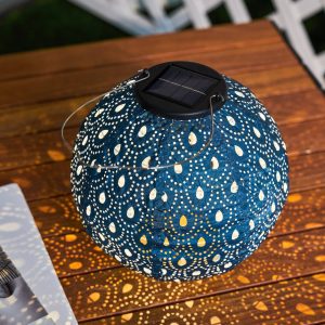 Pauleen Sunshine Charm LED-dekolampe solcelle blå