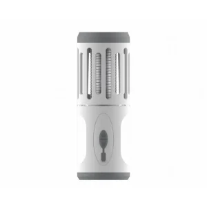 UV Myggefanger - Batteri - 6W - IP44 - Indbygget Lanterne - 60lm