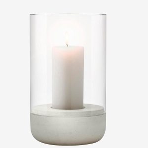 Blomus - Lanterne Calma Medium 20 cm - Grå - Lysestager & lanterner - - Homeroom