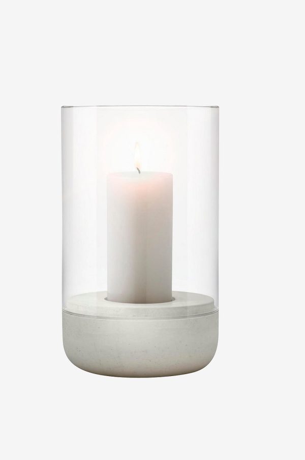 Blomus - Lanterne Calma Medium 20 cm - Grå - Lysestager & lanterner - - Homeroom