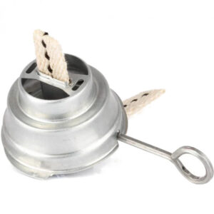 Feuerhand Burner with Wick for 276, Sølv