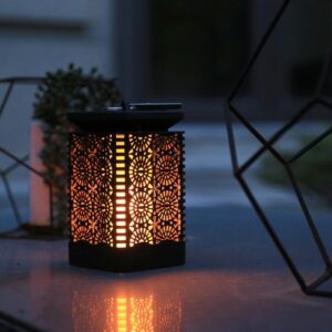 Lvt Solcelle Led Lanterne Flame