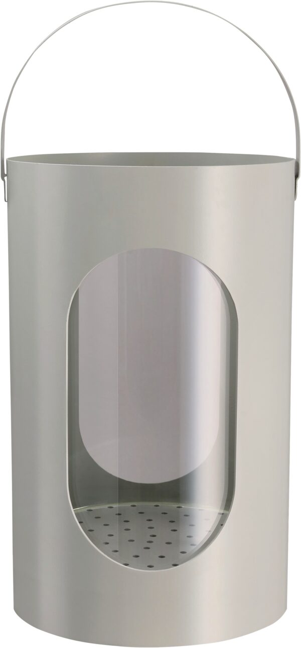 Light House Lantern, Big, Light Grey, 22x35 cm