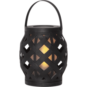 Star Trading Flame batteri lanterne, H16 cm, sort