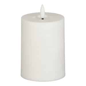 LED-bloklys 10 cm højt udendørs brug