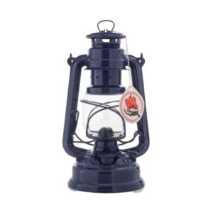 Feuerhand Hurricane Lantern 276 Cobalt Blue